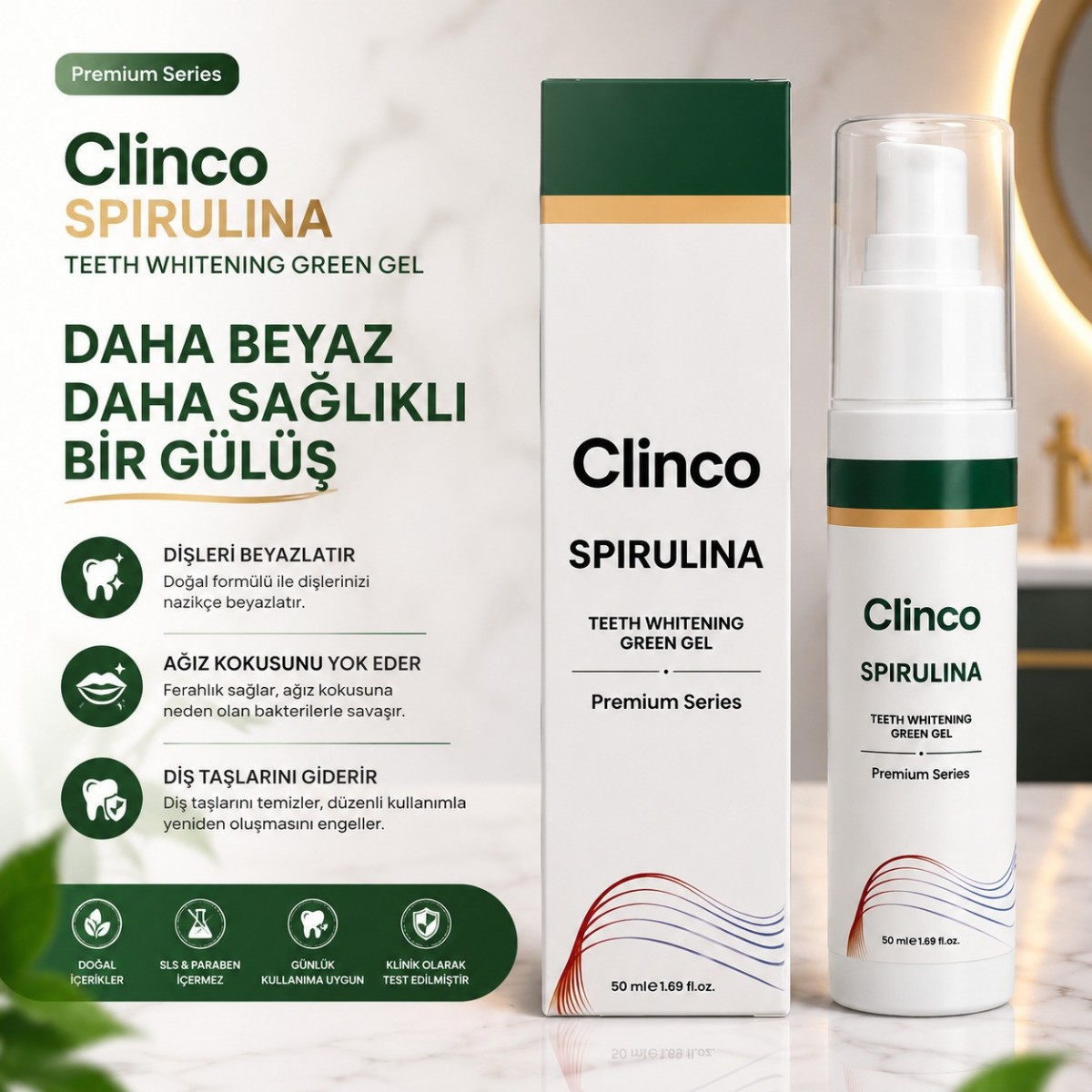 Clinco Diş Beyazlatıcı Jel