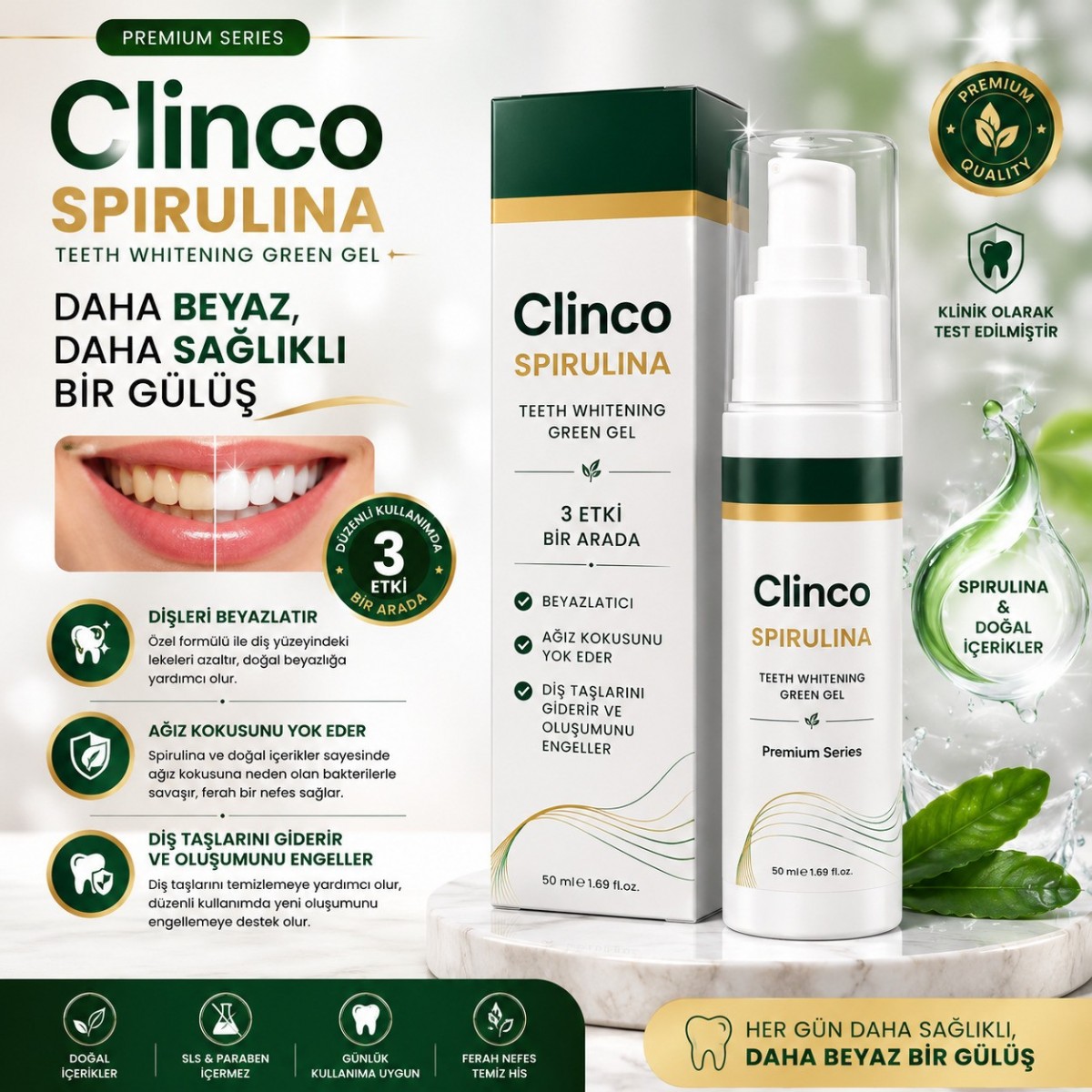 Clinco Diş Beyazlatıcı Jel