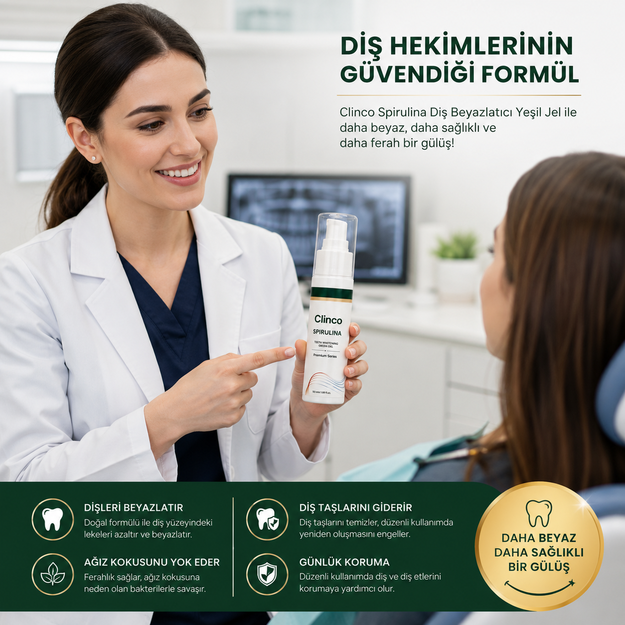 CLİNCO DİŞ BEYAZLATICI JEL